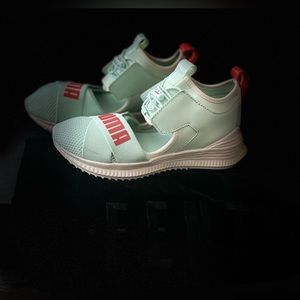 PUMA x Fenty Avid sneakers size 7.5 in light baby blue color